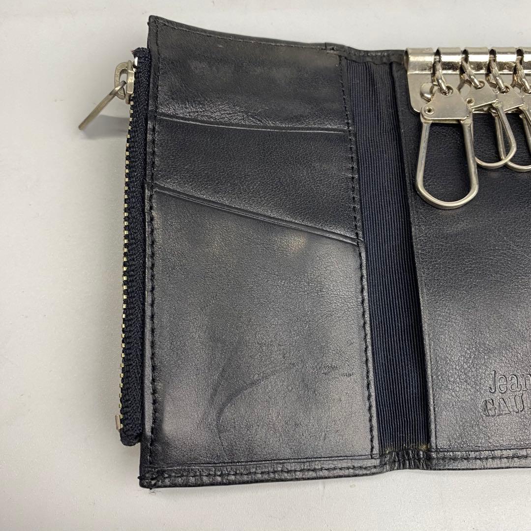 【希少】ジャンポールゴルチエ 　キーケース ハート 剣　5連　ユニセックス