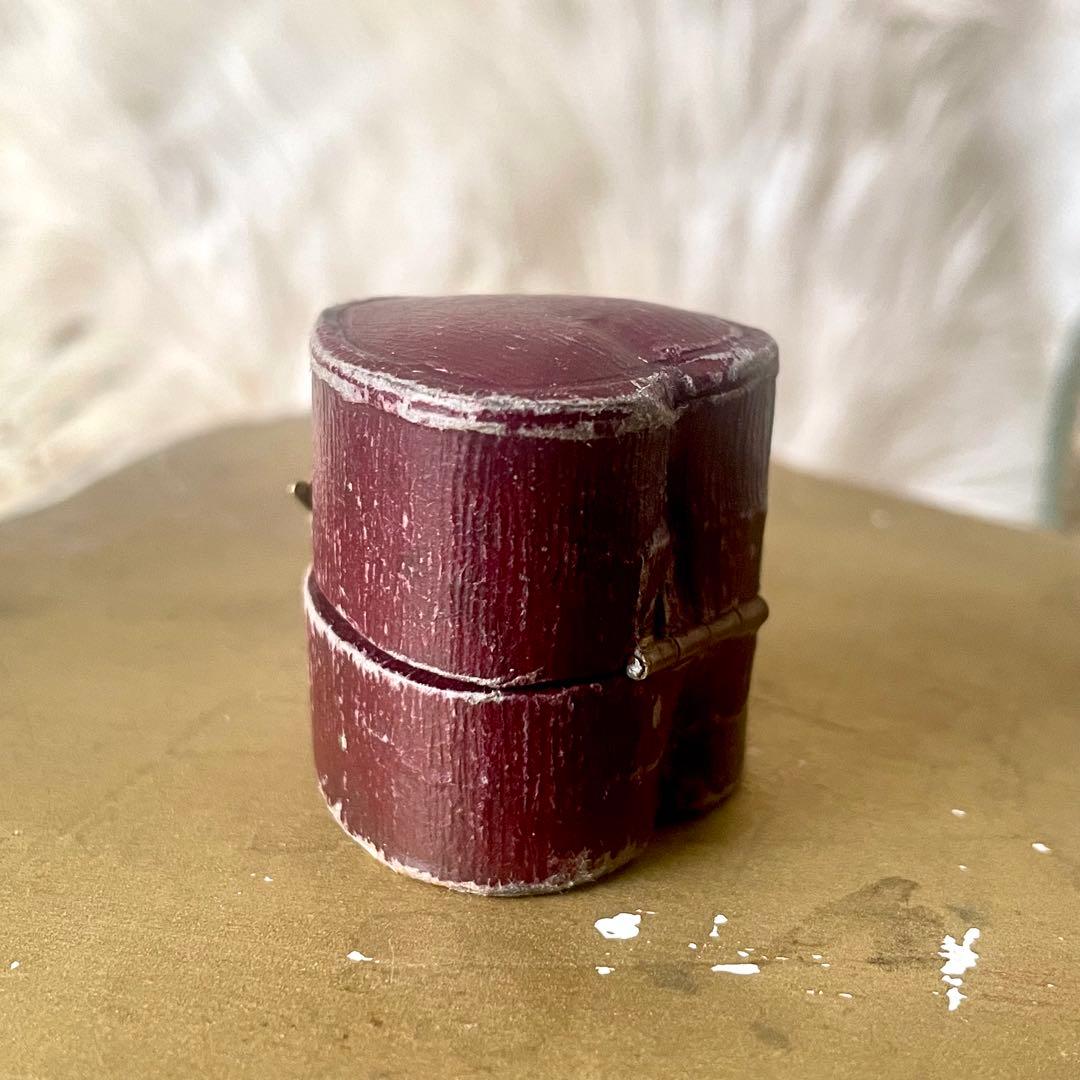 ハート型リング用ジュエリーボックス　アクセサリーケース　指輪フランスアンティーク