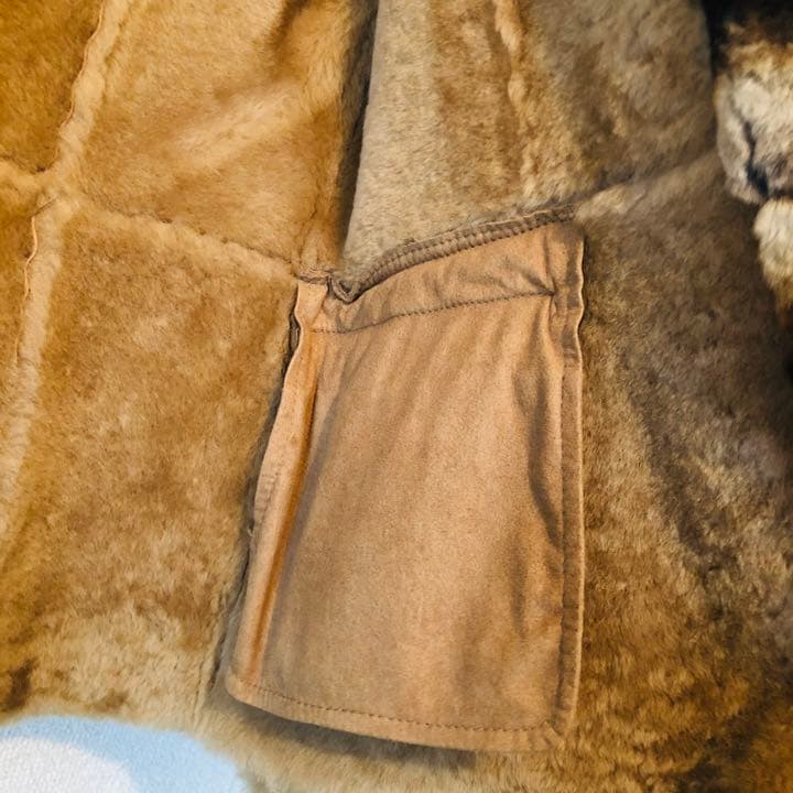 ☆デュアル ヴュー(DUAL VIEW)贅沢な総毛皮コート　サイズ40