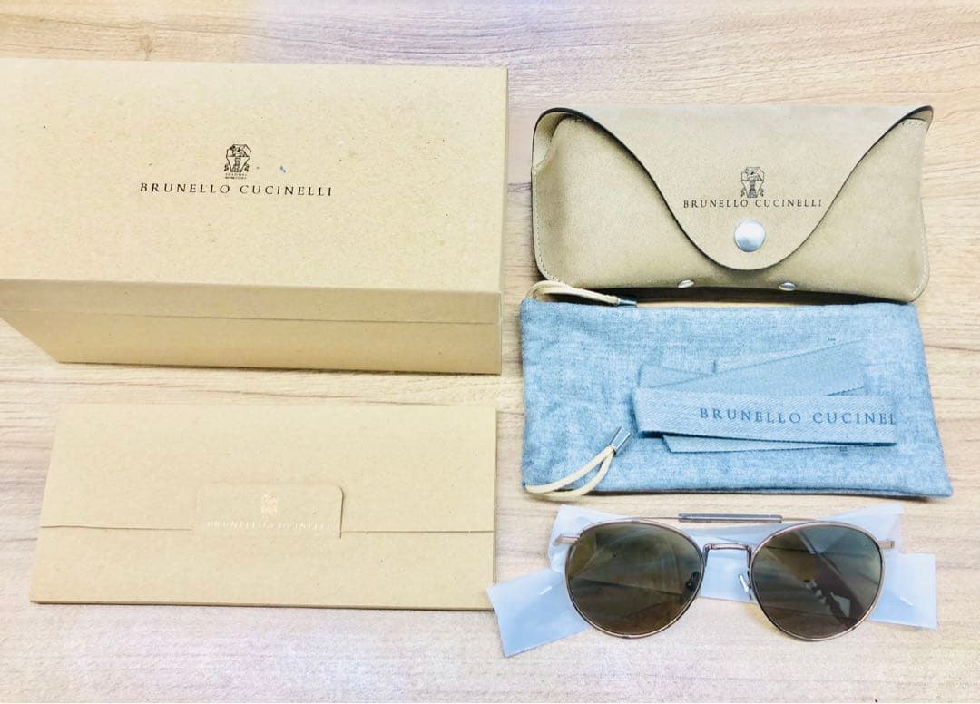 新品未使用！ブルネロ・クチネリ サングラス BC2004ST 500753