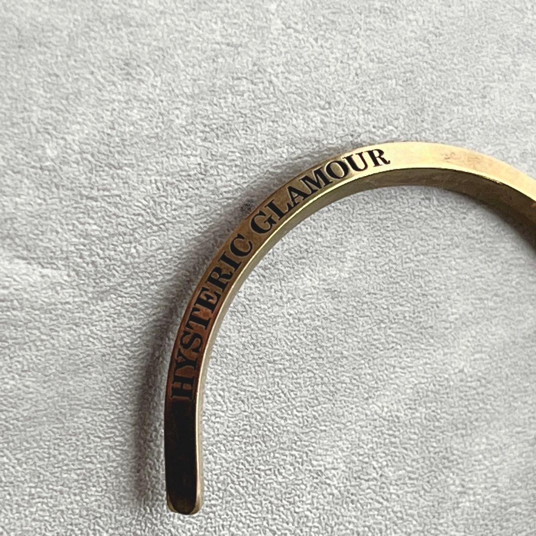 ヒステリックグラマー×アカシックツリー　ゴールド　バングル　完売　ハンドメイド