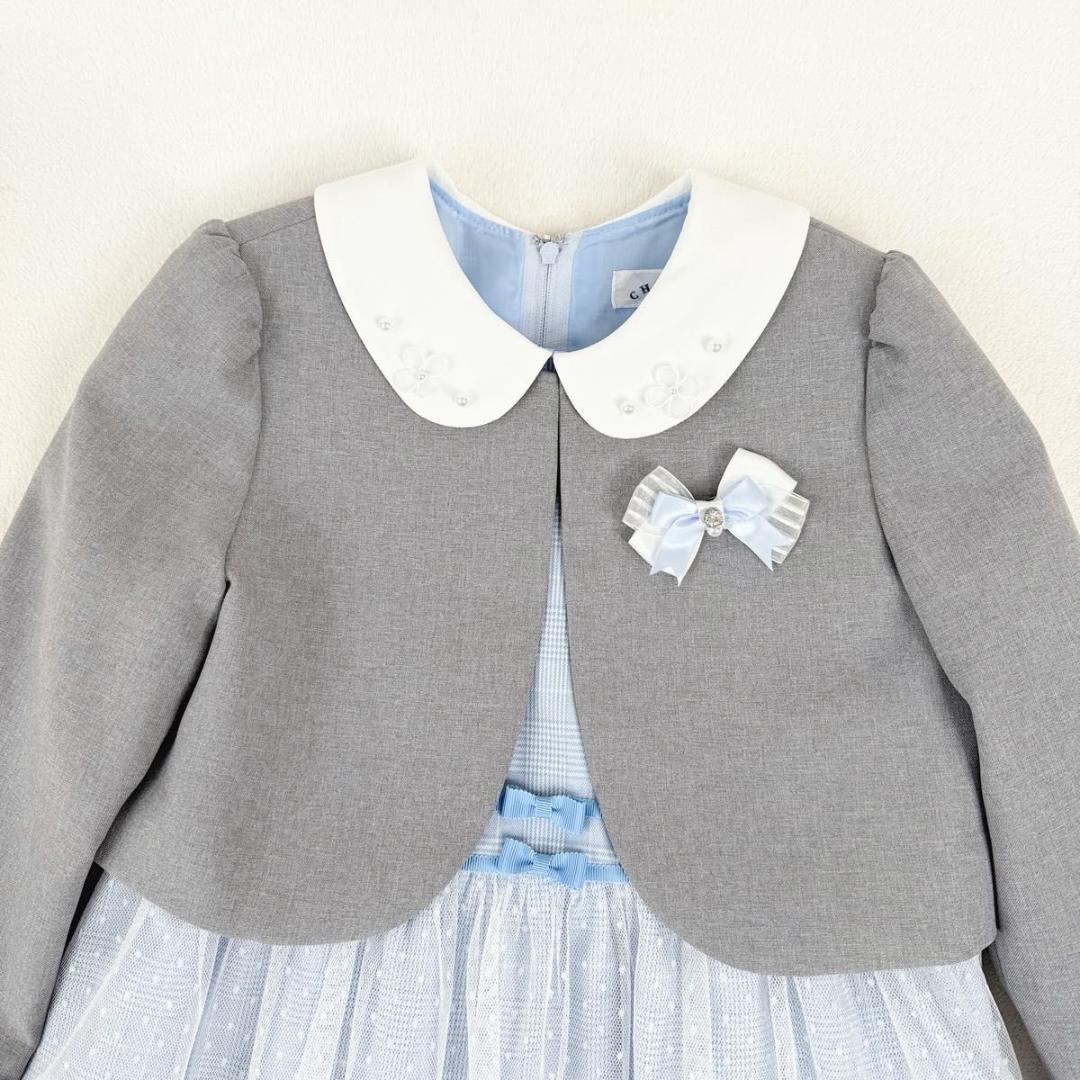 【美品】ショパンドゥ フォーマル 120 女の子 卒園式 入学式 セットアップ