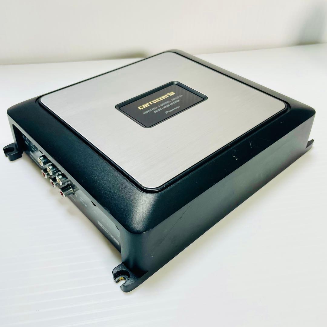美品　動作品　CARROZZERIA GM-D6400 カロッツェリア　アンプ