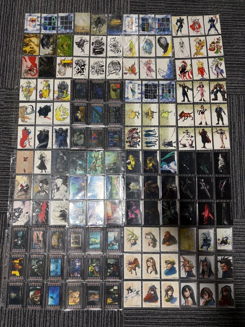 ファイナルファンタジーアートミュージアム1stエディション144枚コンプリート