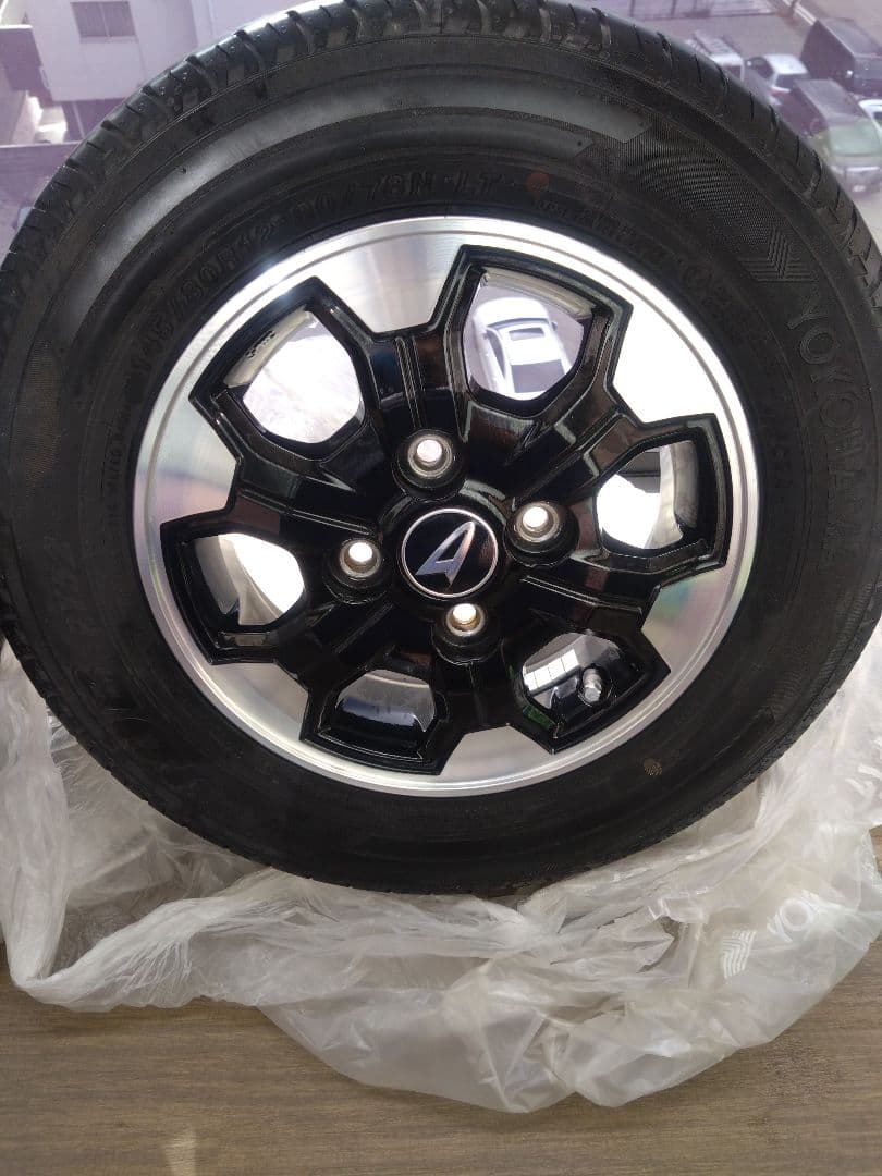 ダイハツアトレー　ハイゼット　純正オプションホイール4本セット