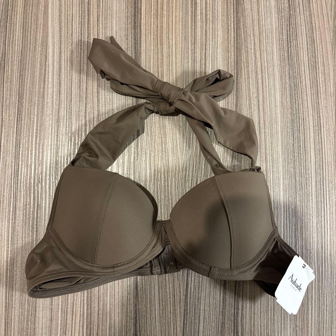 Aubade カーキ　セパレート水着　ビキニ
