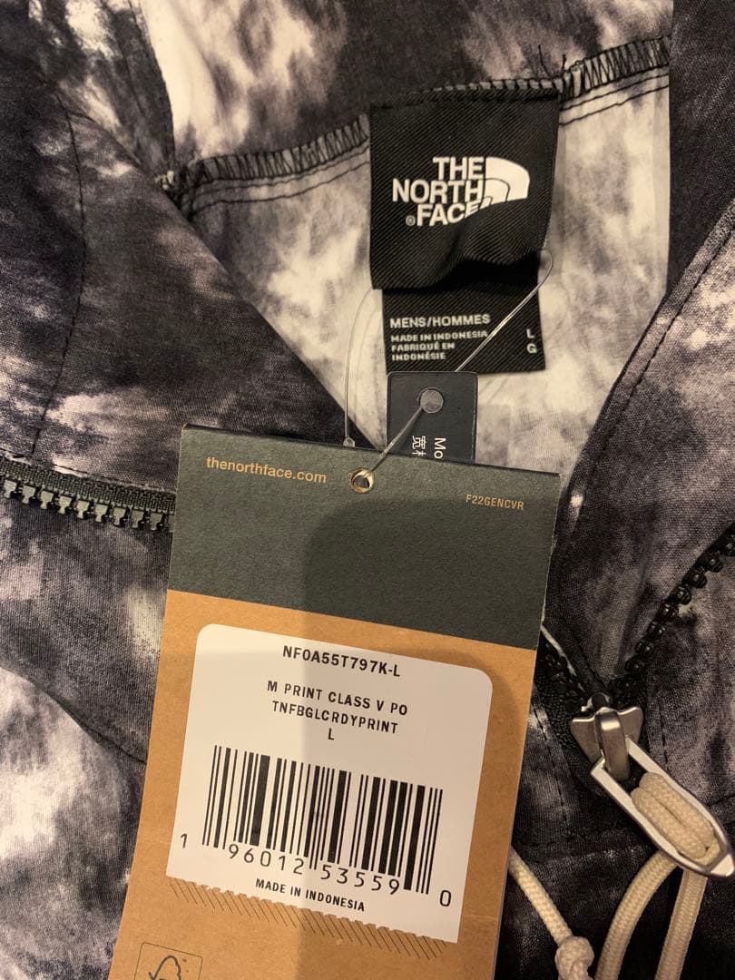 THE NORTH FACE タイダイ柄フーディー