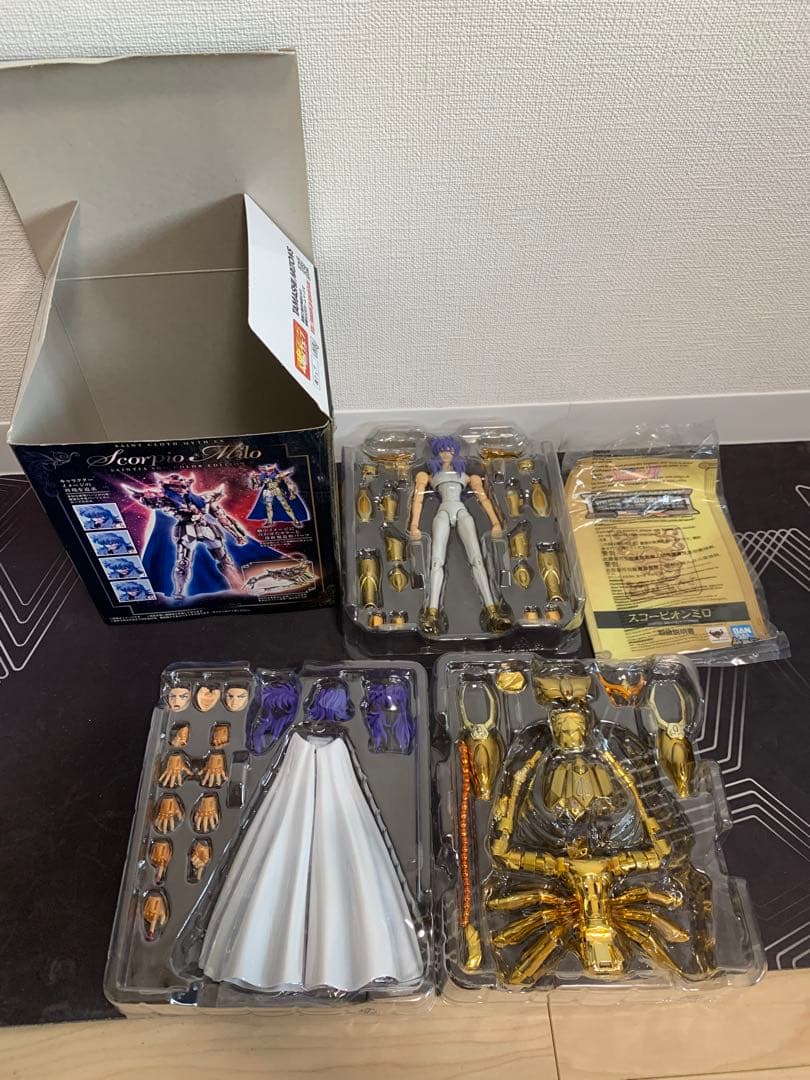 【聖闘士星矢】聖闘士聖衣神話EX 黄金聖闘士 スコーピオン ミロ SAINTIA