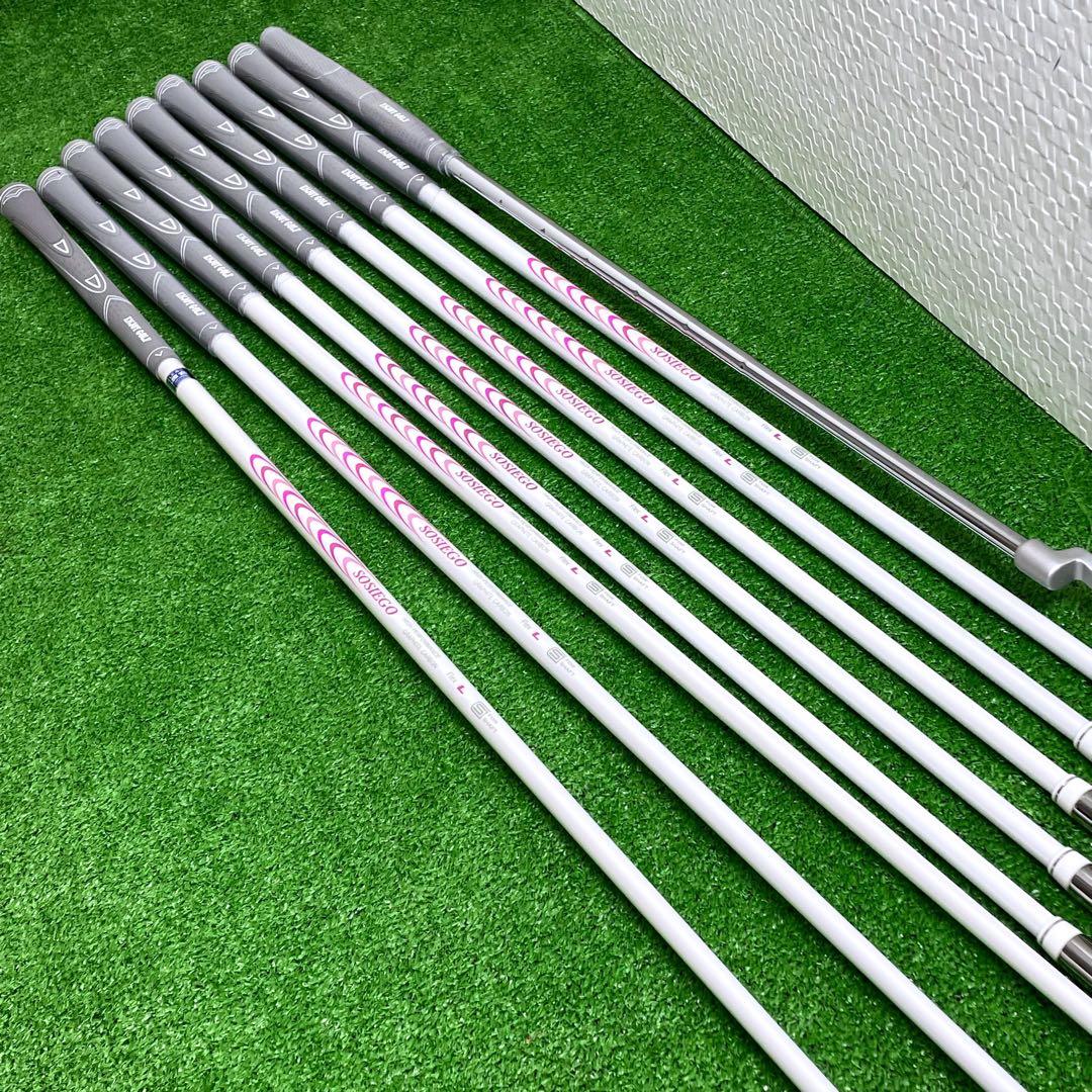 【レフティ】 レディースゴルフセット SOSIEGO LFG-11 未使用多数