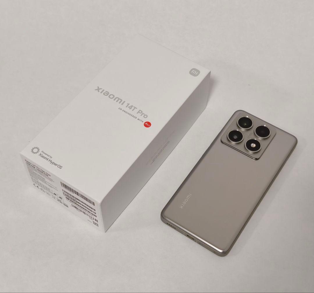 【美品、大容量】xiaomi 14T Pro 1TB/12GB シルバー