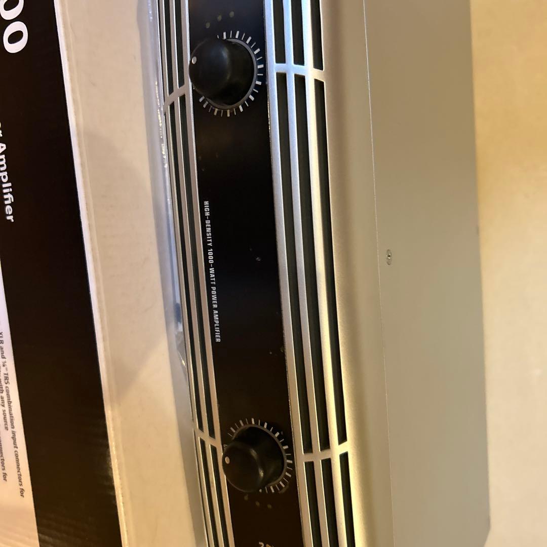 behringer iNUKE NU1000 パワーアンプ