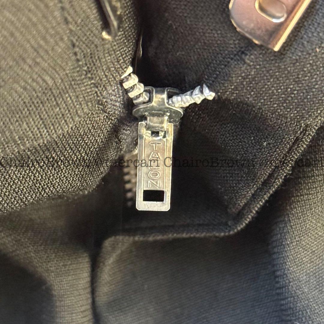 60s ビンテージ ブラック トラウザー TALON ZIP