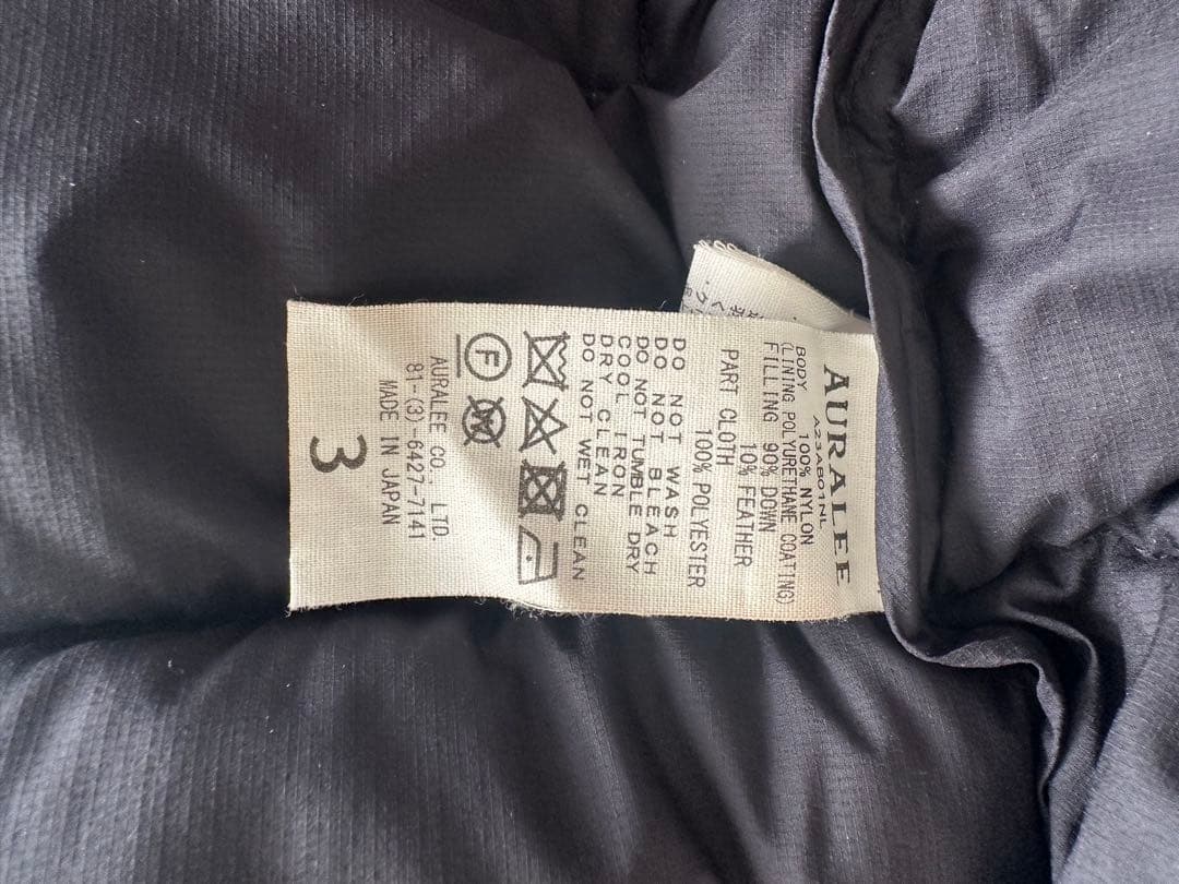 オーラリー23aw サイズ3