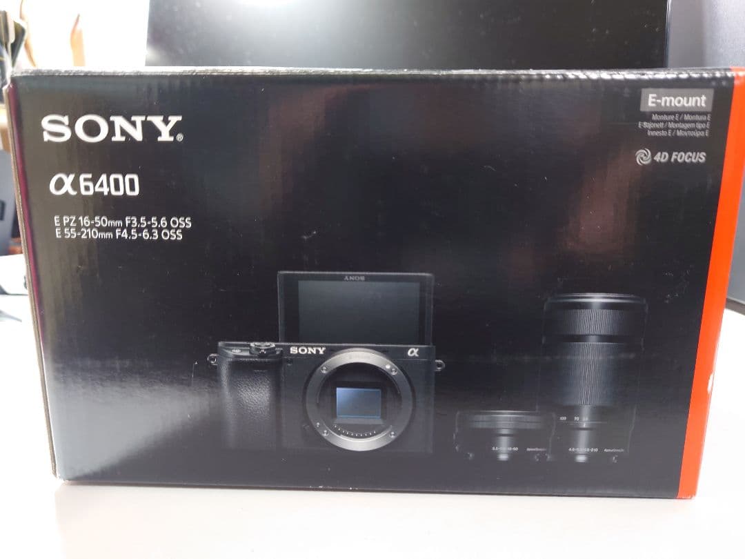 超美品 Sony α6400 ダブルズームキット