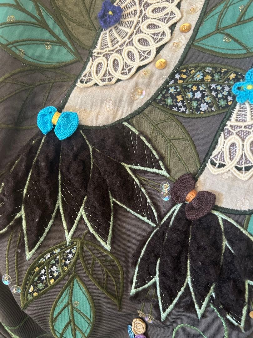 極美品　トクコプルミエヴォル（TOKUKO 1er VOL）刺繍入り　チュニック