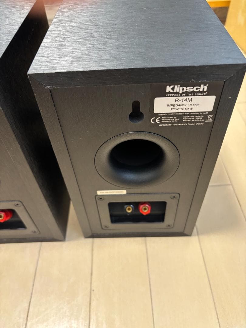 Klipsch（クリプシュ） R-14M　スピーカーケーブル付き
