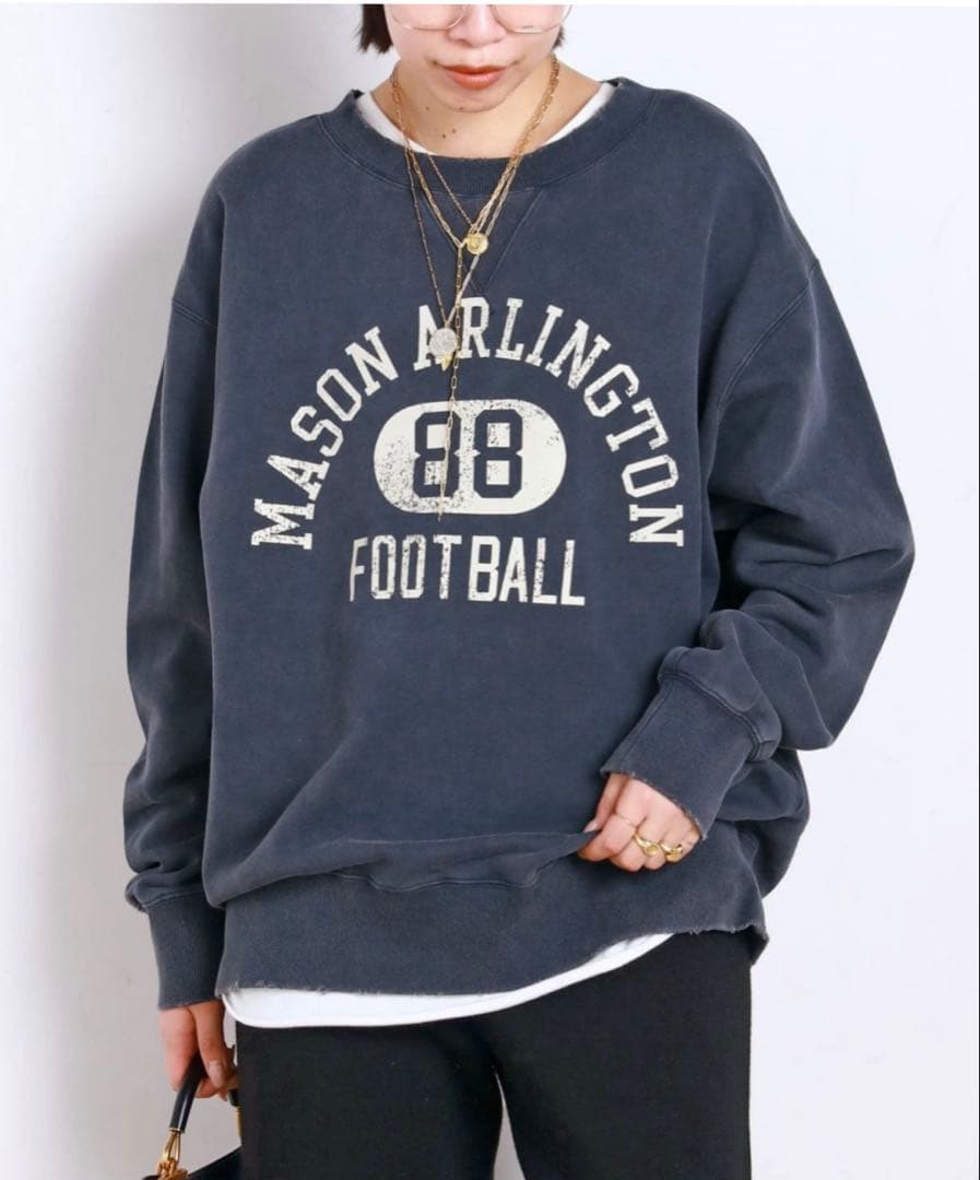 【athletic wear MASON】over collegesweat