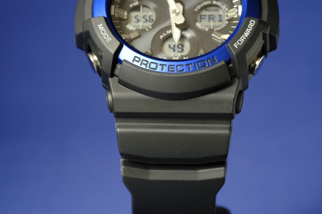 【綺麗】G-SHOCK GAW-100B 電波ソーラー／ビッグケース (114)
