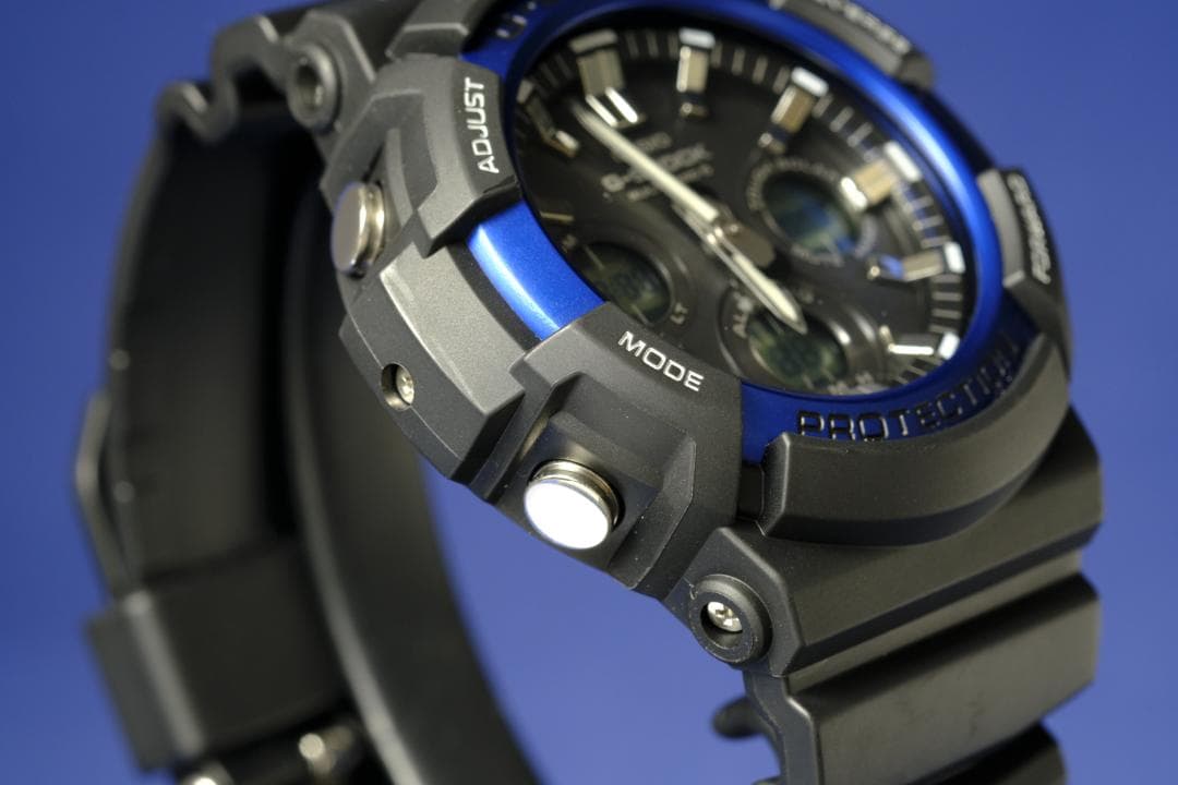 【綺麗】G-SHOCK GAW-100B 電波ソーラー／ビッグケース (114)