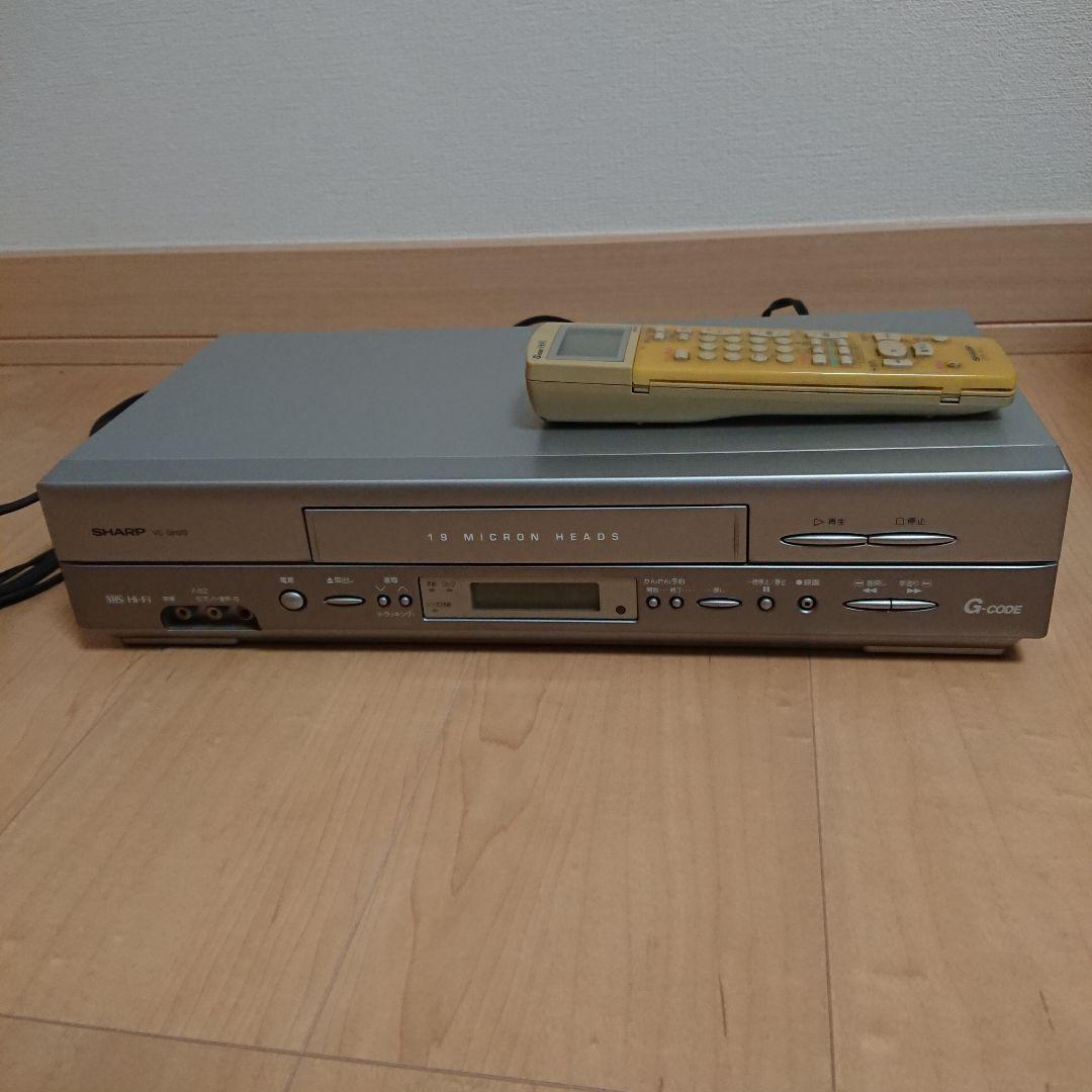 SHARP シャープ VHS ビデオレコーダー  VC-GH20 動作品