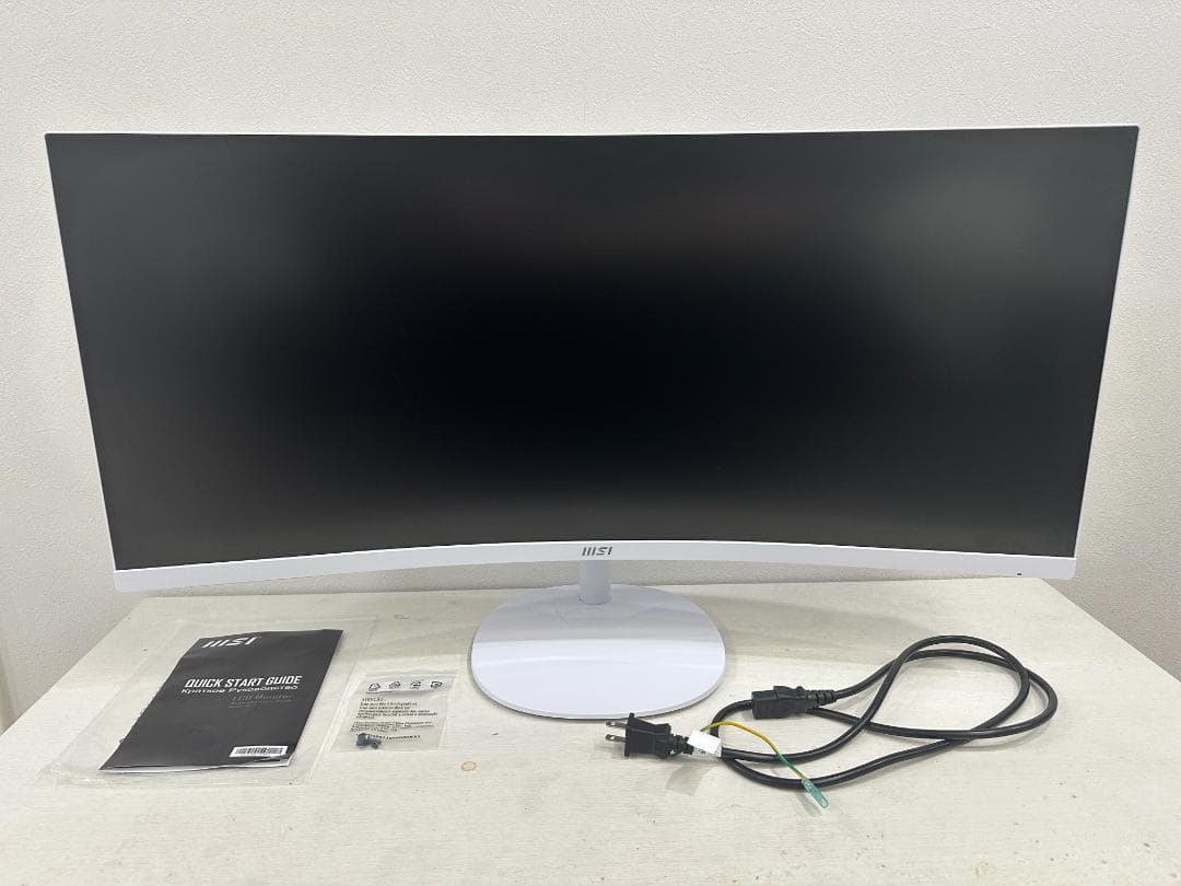 MSI ウルトラワイドモニター ホワイト 34インチ PRO MP341CQW