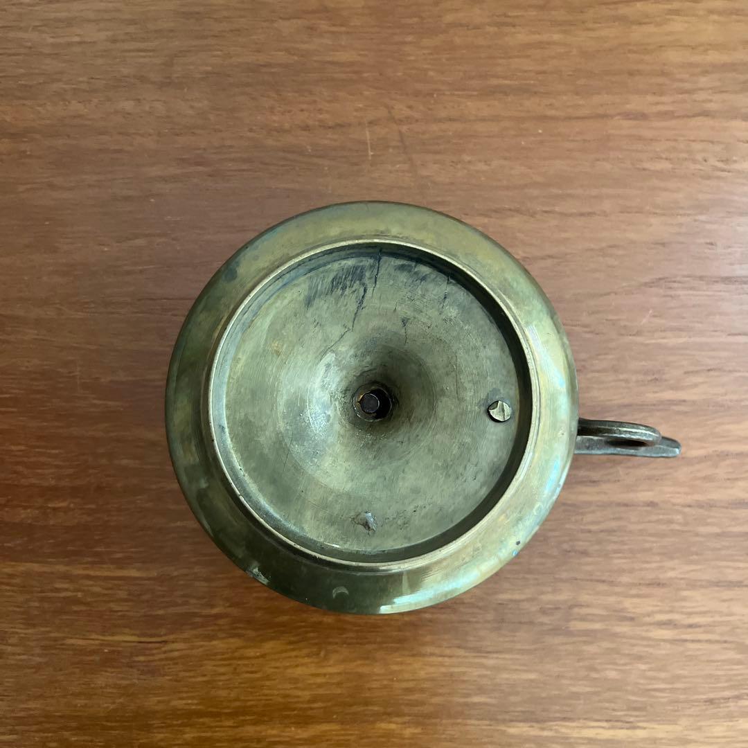 フランスアンティーク　キャンドルスタンド　真鍮製　燭台　蝋燭台