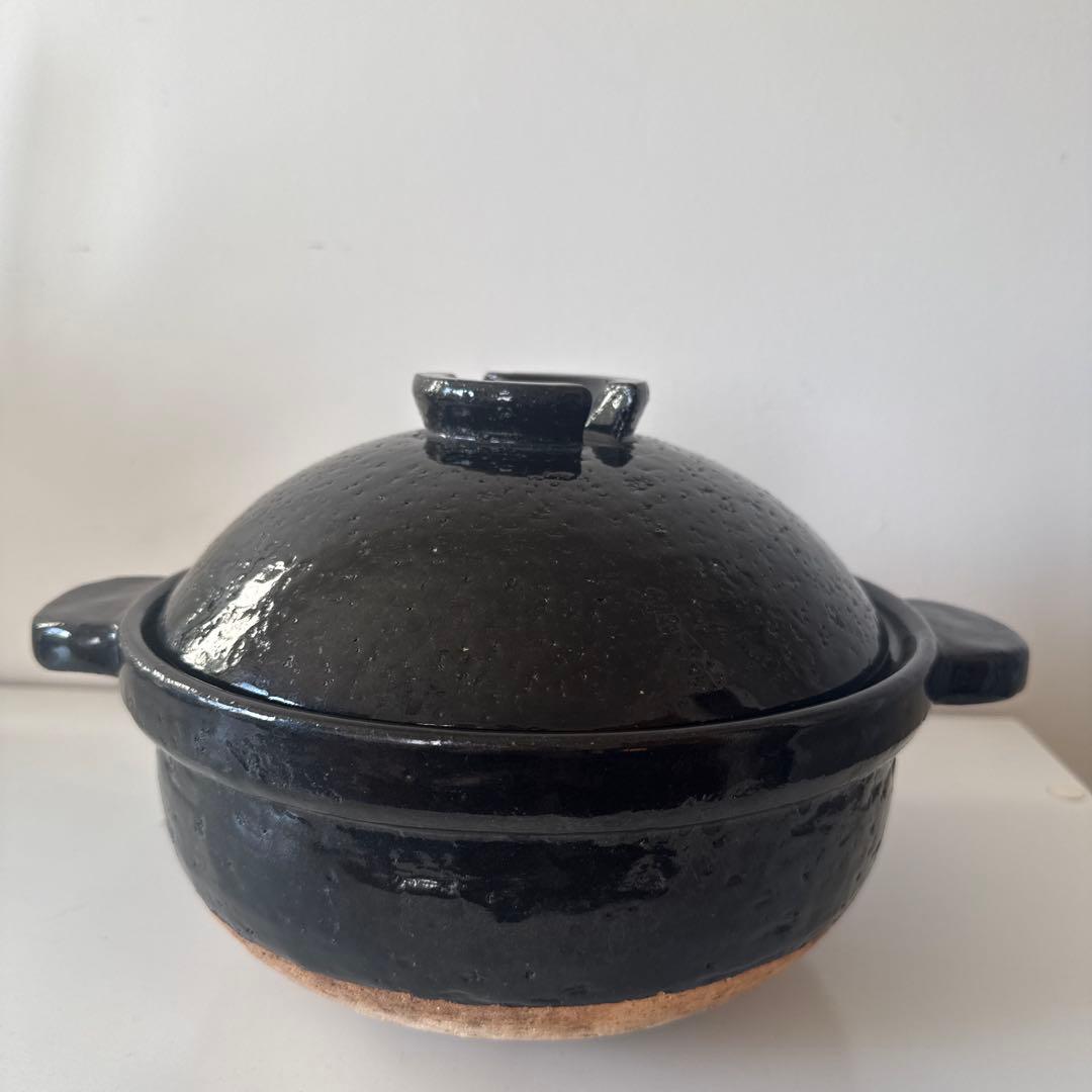 長谷園 かまどさん 土鍋 伊賀焼 3合炊き　美品