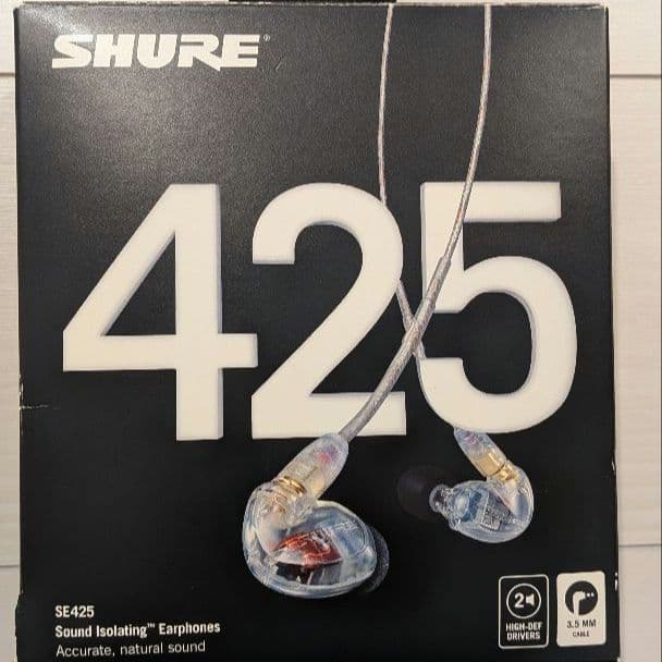 SHURE SE425 + onso 03 3.5(3極)-MMCX