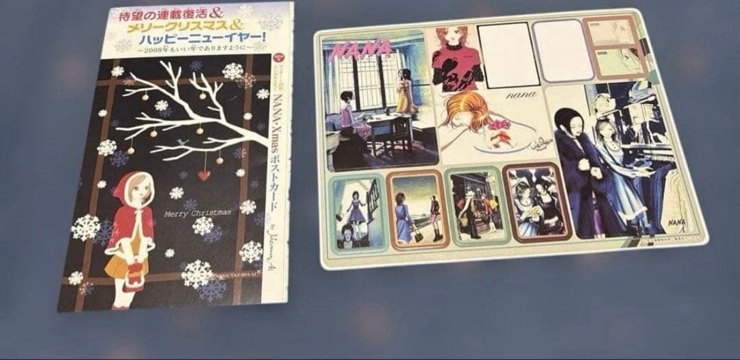 NANA 矢沢あい　Cookie付録　ポストカード　ポスター　シール　非売品