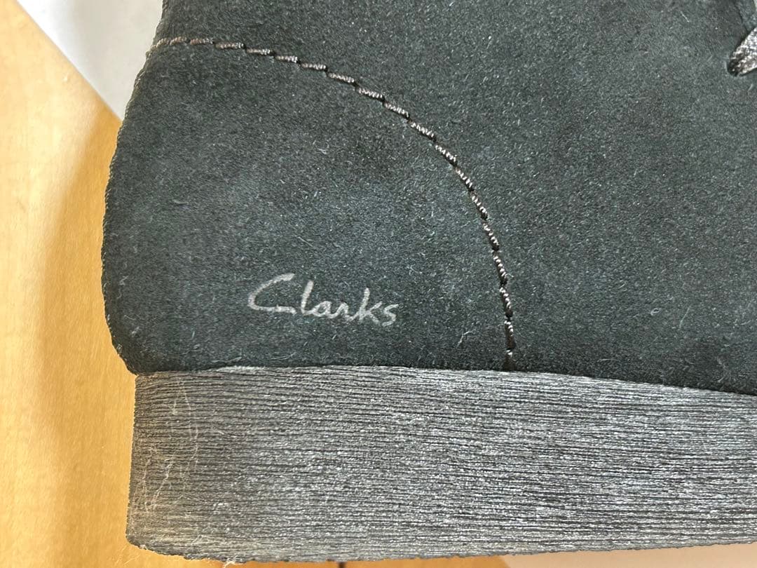 【美品】デッキシューズ モカシン ワラビー ブラックスエード　レディース