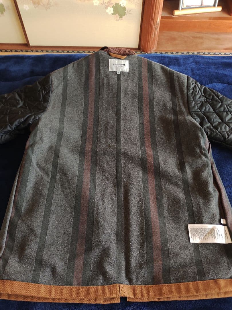カーハート WIP ミシガンコート サイズS ブラウン チョアコート