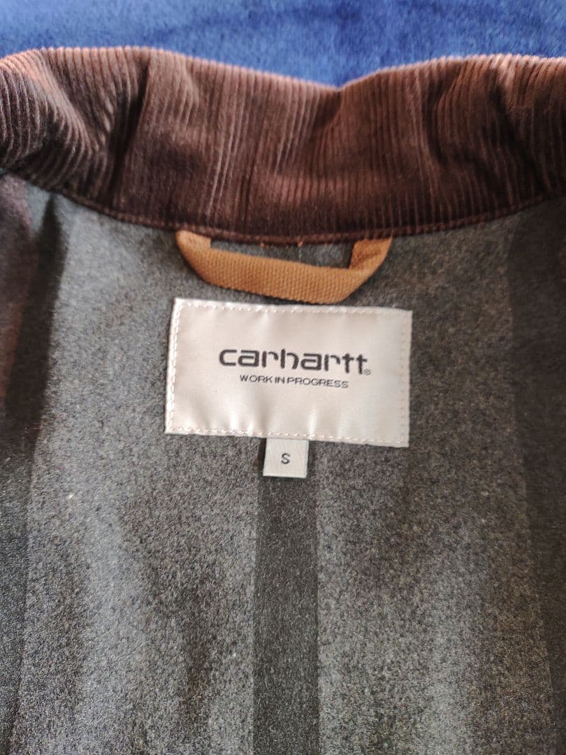 カーハート WIP ミシガンコート サイズS ブラウン チョアコート