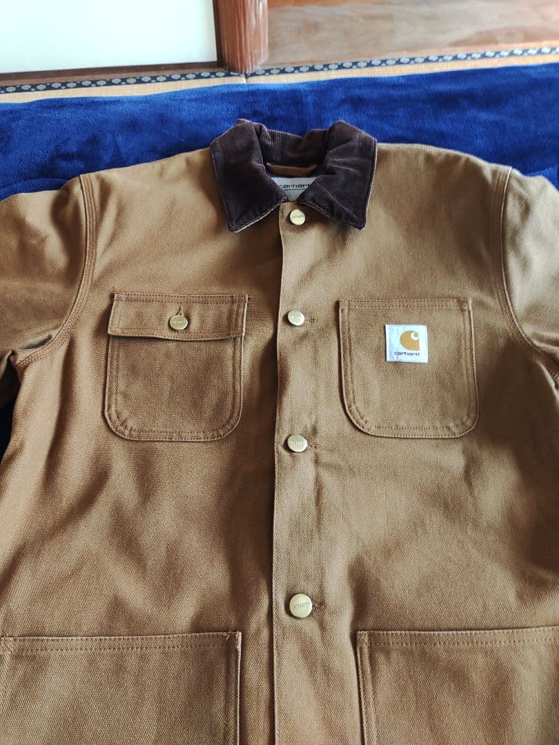カーハート WIP ミシガンコート サイズS ブラウン チョアコート