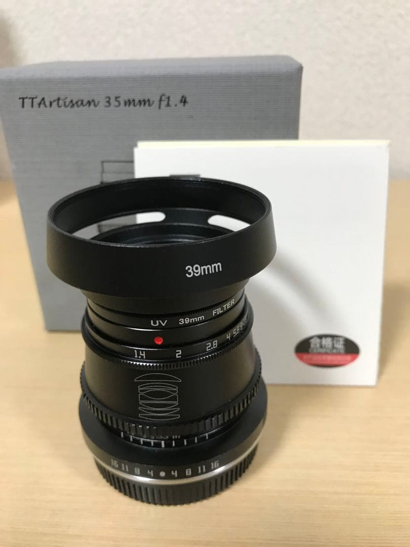 TT Artisan  35mm f1.4 マイクロフォーサーズ用