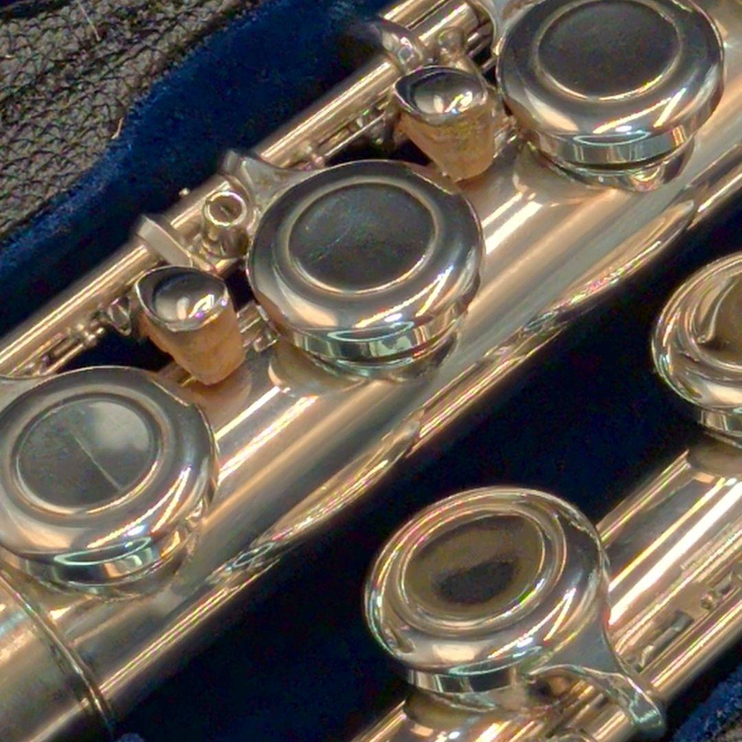 フルート　調整済　カワイKFL142ES（Eメカ.銀メッキ仕様）