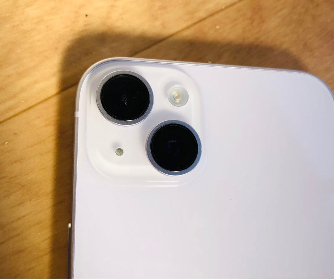 美品★iPhone1４PLUS★バッテリー100%★SIMフリー★修理交換無し