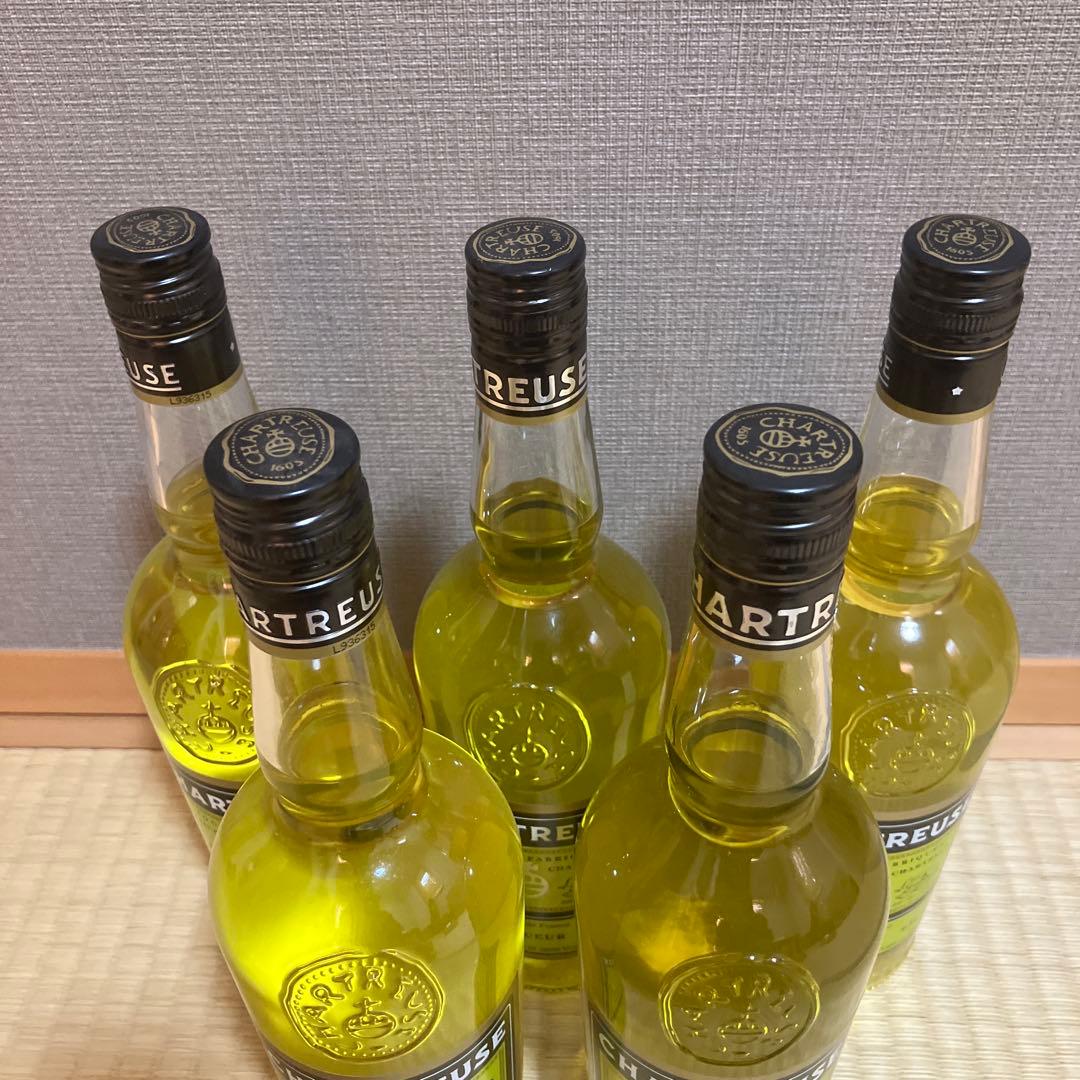 CHARTREUSE シャルトリューズ　リキュール 700ml 43% 5本
