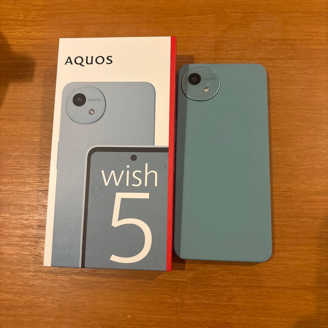 AQUOS Wish5 SH-52F WAKABA（GR）