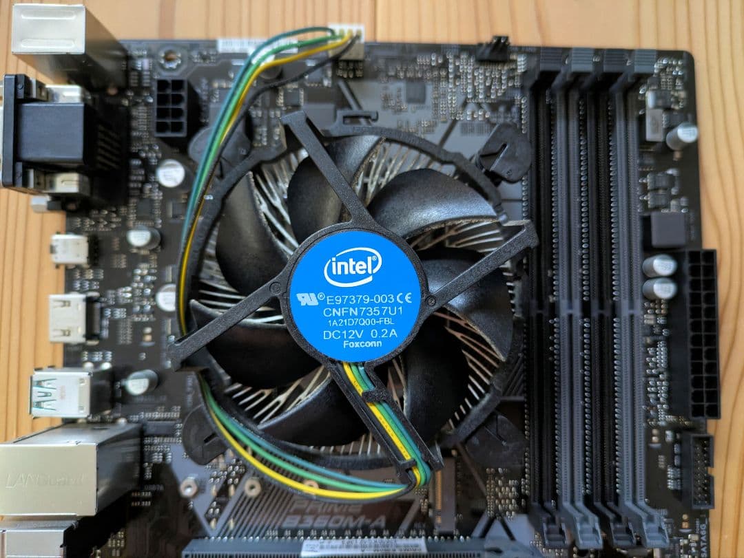 ASUS マザーボード PRIME B360M-A CPU付