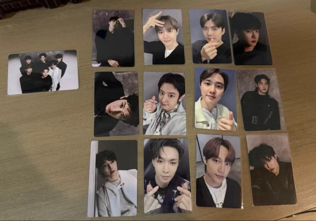 EXO reverxe qqmusic 中国限定 トレカ 13枚セツト