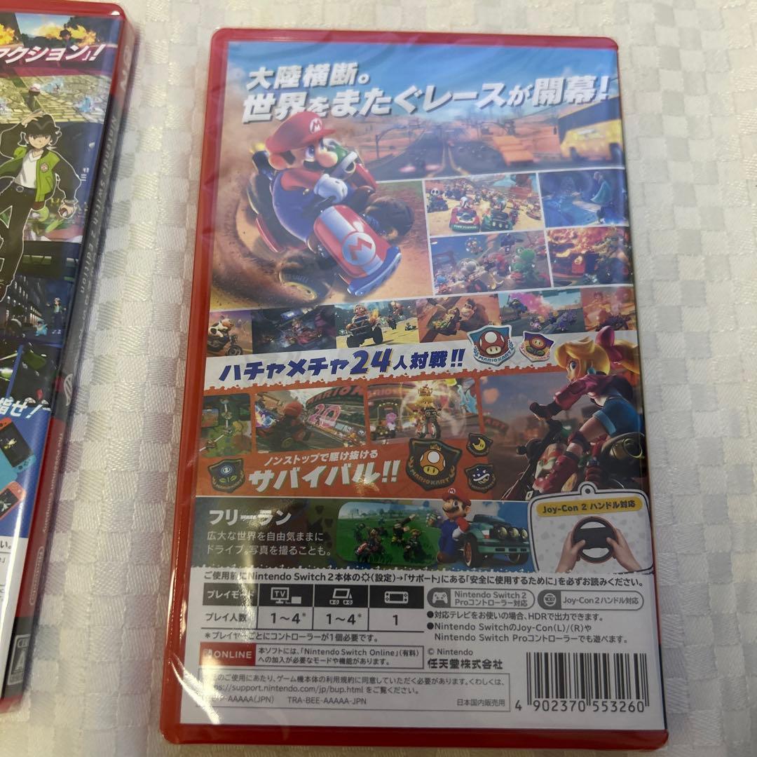 ポケモンレジェンズ: アルセウス & マリオカート ワールド　スイッチ2