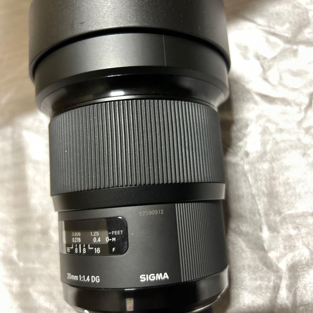 シグマ SIGMA 20mm F1.4 DG HSM Artニコン用