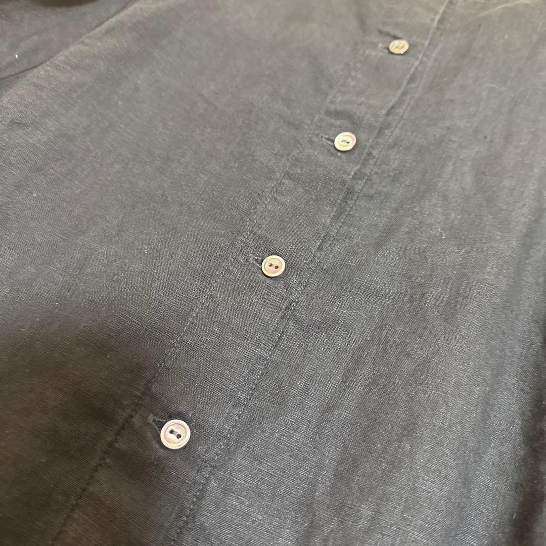 ネストローブ　nestRobe リネン クルーニーレースブラウス