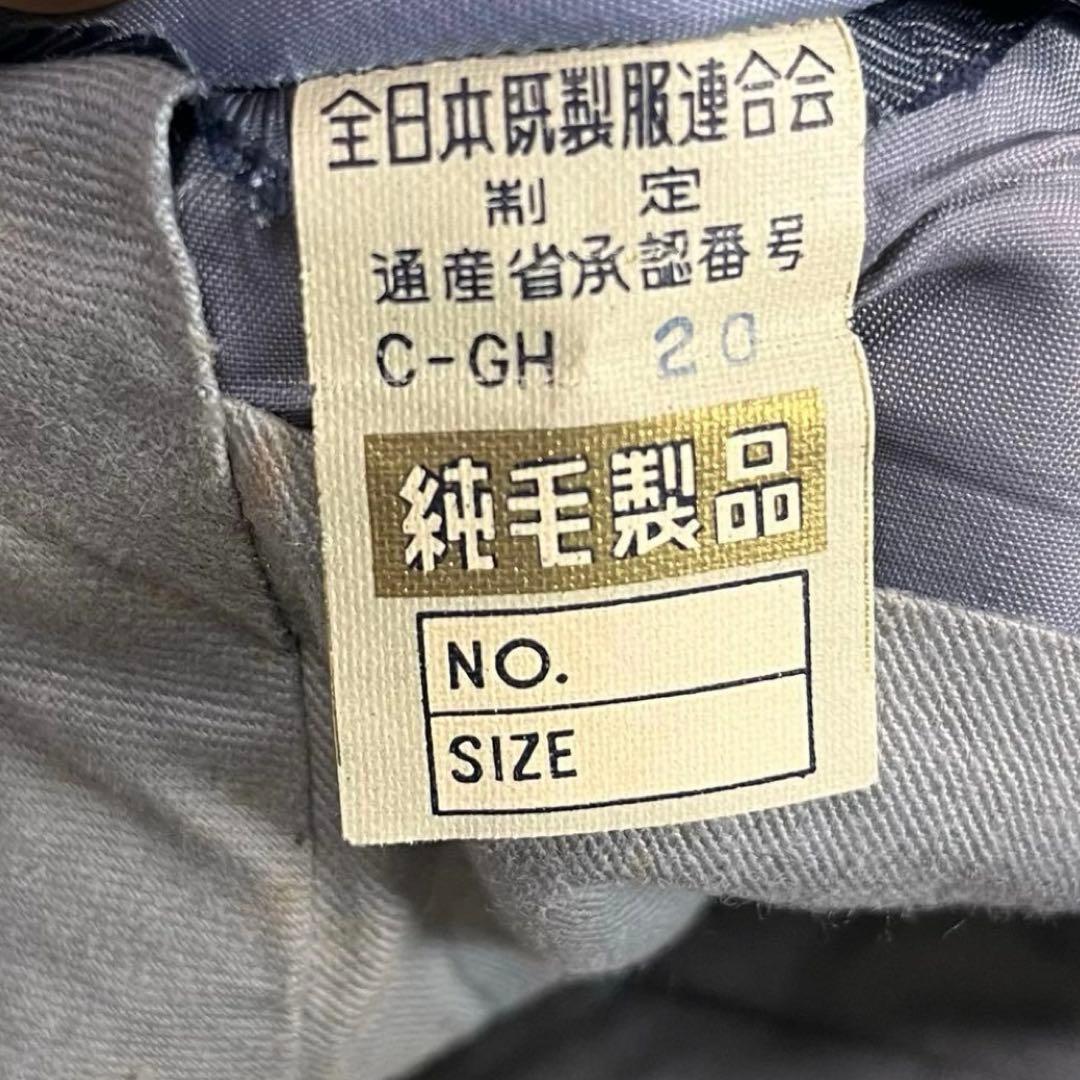 ◎50s ウール ストライプ ツータック スラックス ジャパンヴィンテージ②