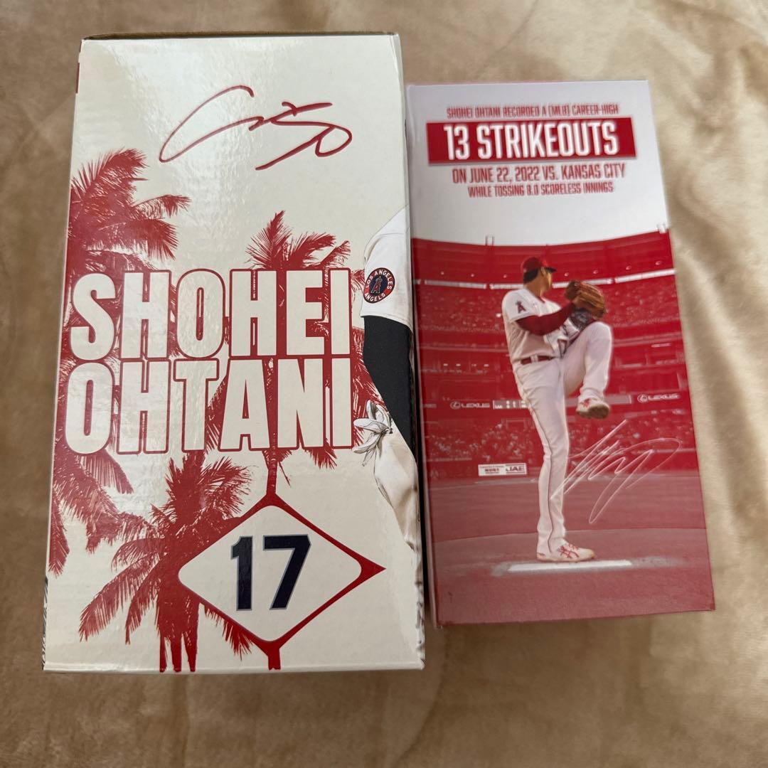 オオタニ・トラウト ダブルボブルヘッド セット