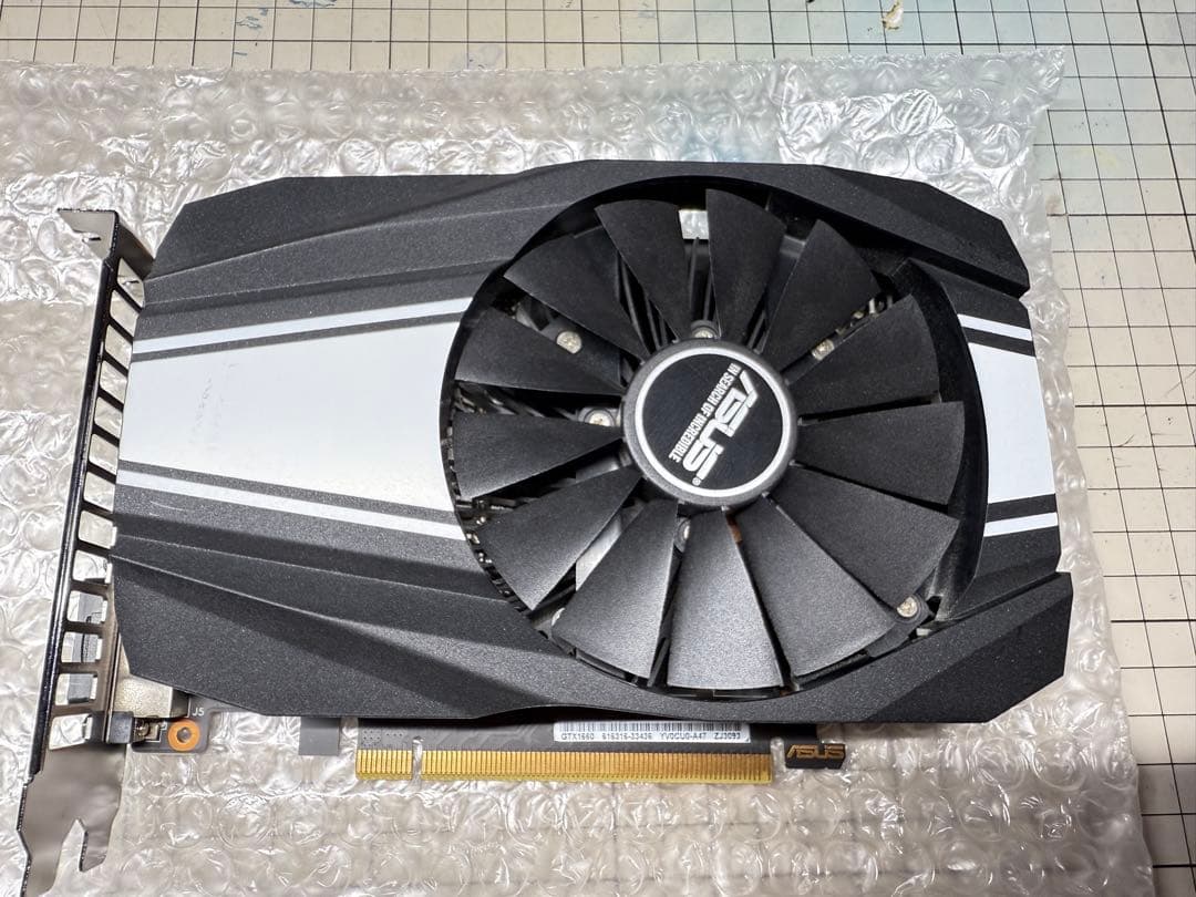 ASUS GeForce GTX 1660 6GB GDDR5グラフィックボード