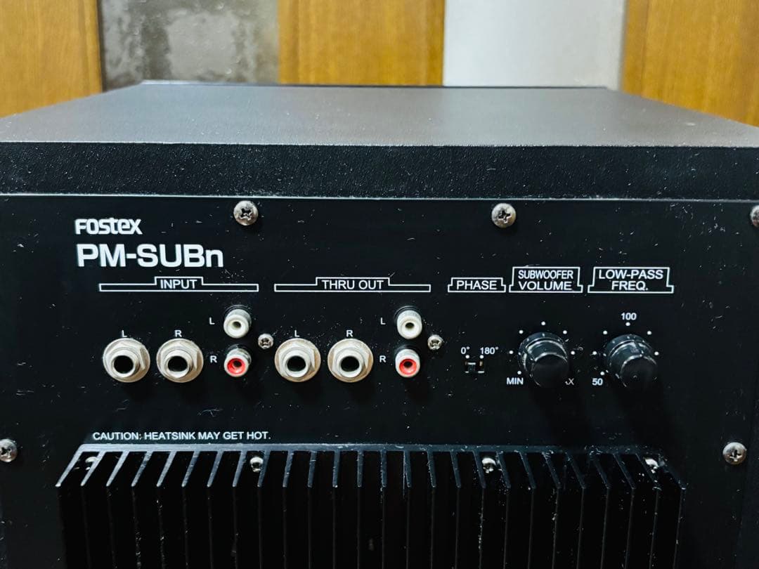 Fostex アクティブサブウーハー　PM-SUBn