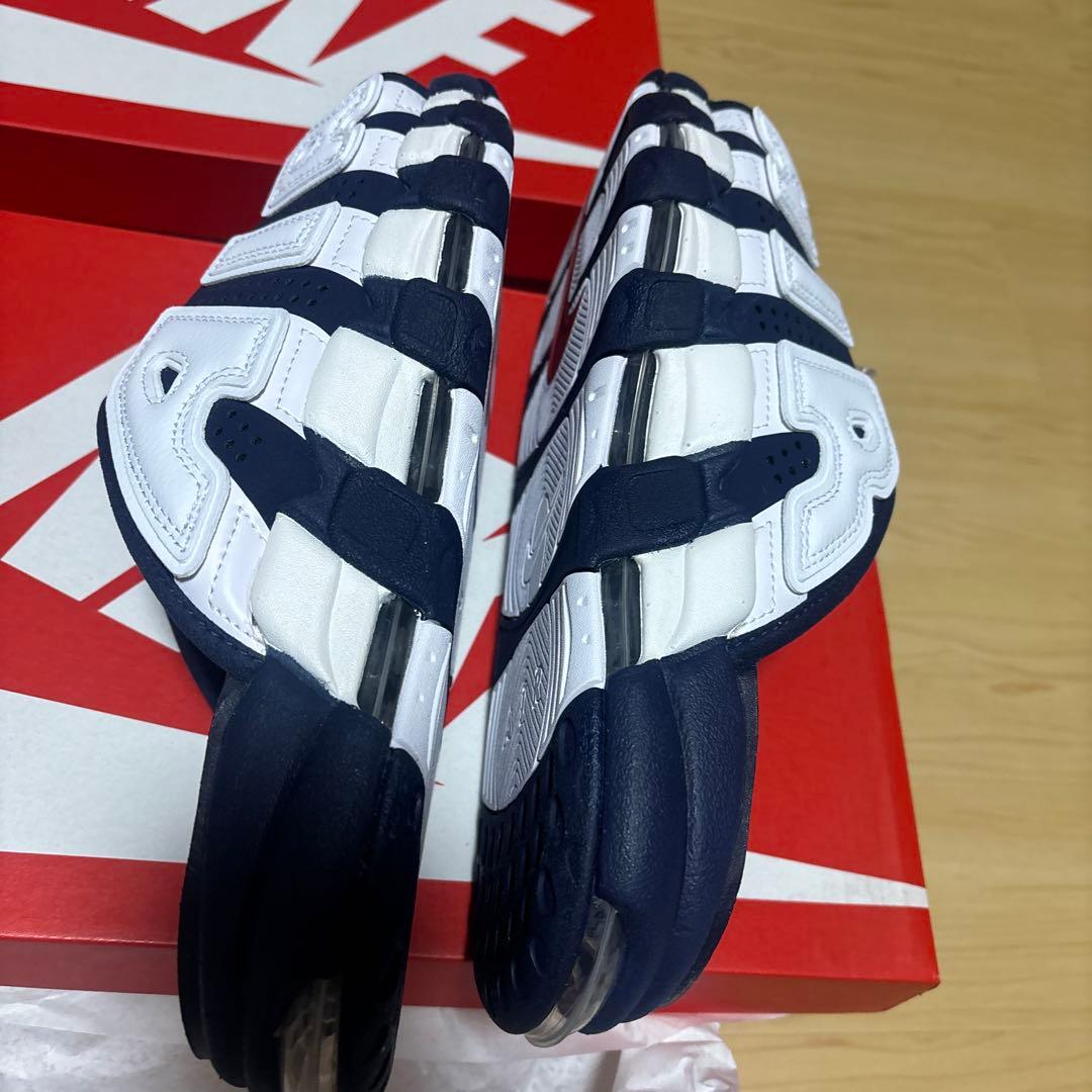 NIKE 28 エアモアアップテンポ アップテンポ　ネイビー　28 メル道歩