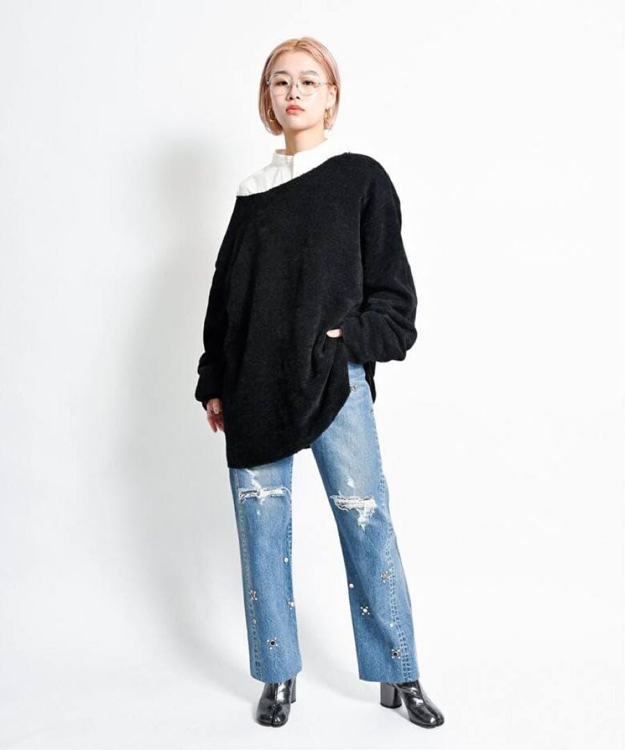 ana　PE WASH PULLOVER 2 ウォッシュプルオーバー