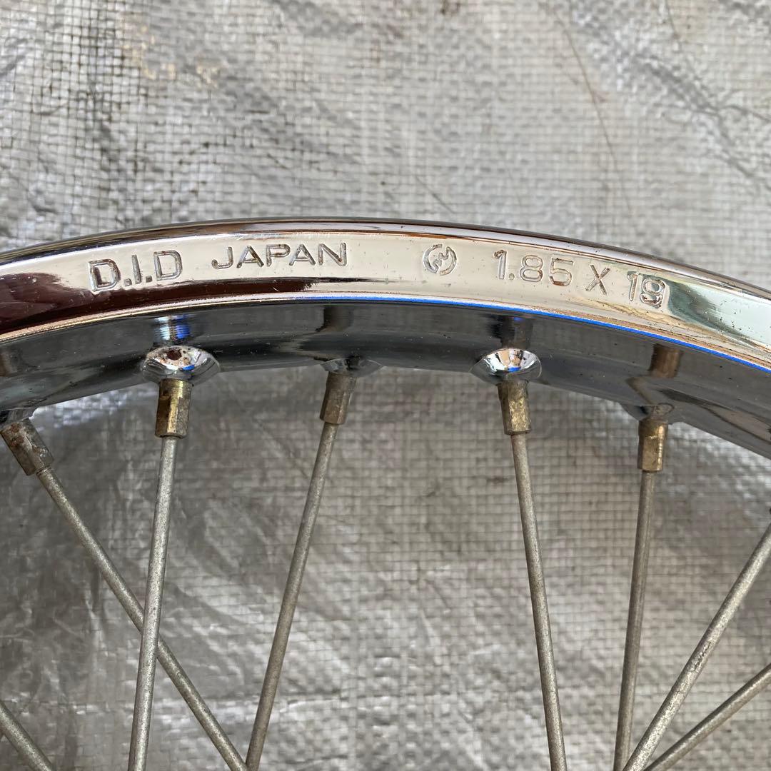 CB450セニア フロントホイール19×1.85